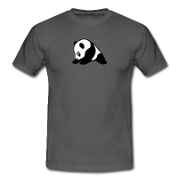 Bébé panda de profil-T-shirt