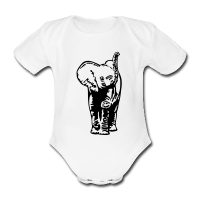 Elephant bébé-Body Bébé