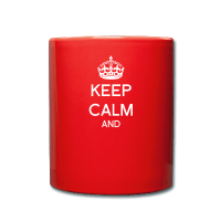 Keep calm à personnaliser-Tasse