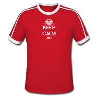 Keep calm à personnaliser-Tee shirt