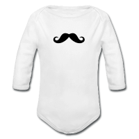 moustache anglaise-Body Bébé