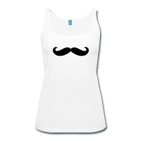 Moustache classique-Débardeur