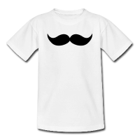 moustache indienne-T-shirt