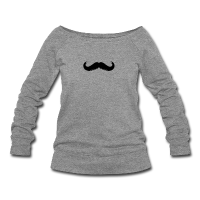 moustache épaisse crans-sweat-shirt