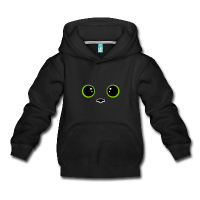 Yeux chat kawaii-Sweat à capuche
