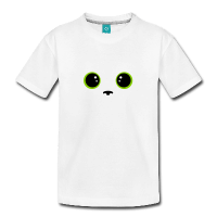 Yeux chat kawaii-Tee shirt