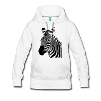 Zèbre-Sweat-shirt à capuche