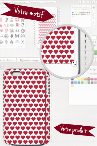 coque iphone à impression complète
