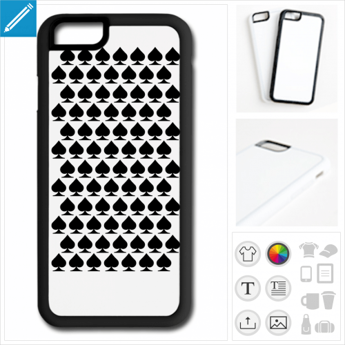 coque iPhone pique  imprimer en ligne