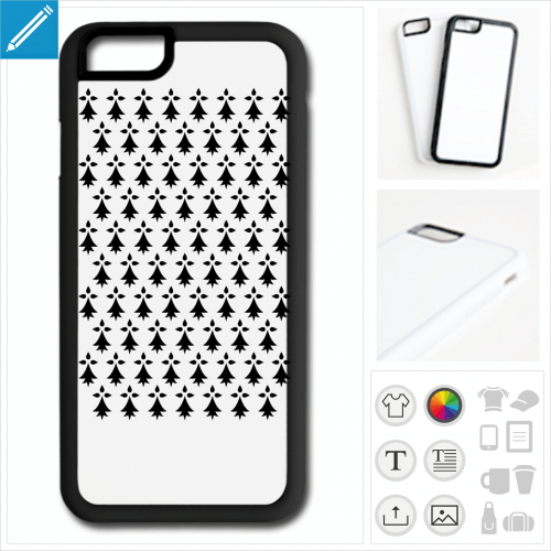 coque mobile drapeau breton  crer soi-mme