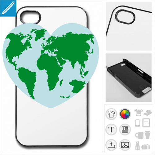 coque Terre  crer en ligne