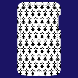 Coque Drapeau breton vertical long et rectangulaire vintage pour coque iPhone  crer soi-mme.