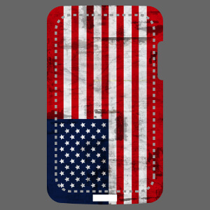 Coque tlphone Drapeau amricain long  texture spcial coque customis.