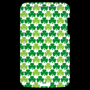 Dcorez votre coque de tlphone pour la Saint Patrick aux couleurs de l'Irlande avec ce design Shamrocks.