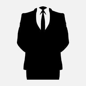 Anonymous, personnage stylisé et costume à imprimer en ligne.