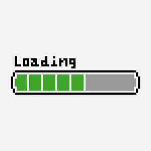 Tee shirt Barre loading en pixels  crer soi-mme.