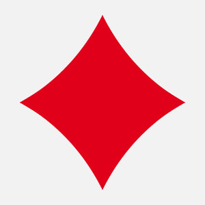 Personnaliser un t-shirt carte  jouer avec ce symbole carreau.
