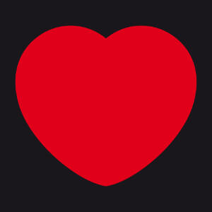 Coeur vectoriel  personnaliser. Ajoutez votre texte et crez votre t-shirt I love.