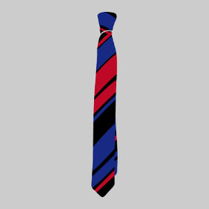 Cadeau Cravate à rayures obliques customisé.