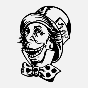 Blague geek, U mad Hatter? Troll face et chapelier fou, un mashup original. Crez votre t-shirt geek et troll en ligne.