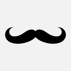 T-shirt Imprimer un t-shirt moustachu en ligne à designer en ligne.