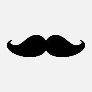 T-shirt Moustache de hipster en ligne  crer et personnaliser en ligne.