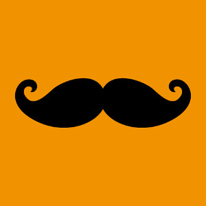 T-shirt Moustache boucle  crer soi-mme.