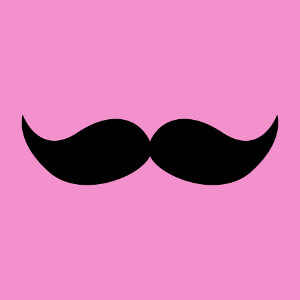 Cadeau Moustache rigolote indienne  designer en ligne.