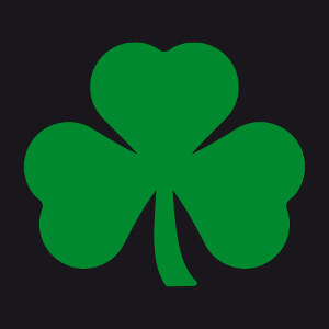 Trfle irlandais, un design shamrocks et Saint patrick  personnaliser.