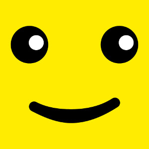 Smiley lego, yeux de bonhomme lego  personnaliser.