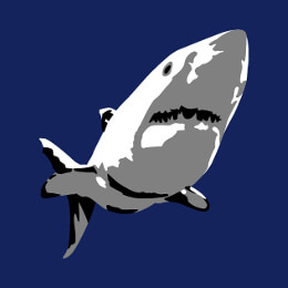 Requin et animaux de la mer  imprimer sur t-shirt.