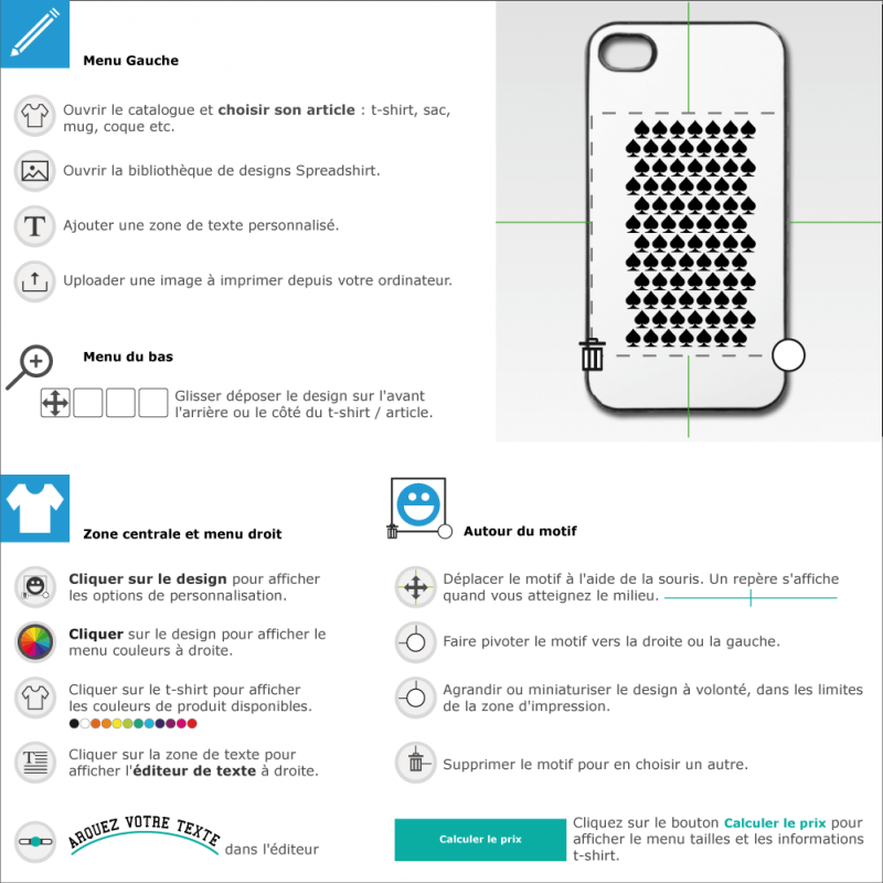 Personnalisez votre coque pour smartphone  pique poke