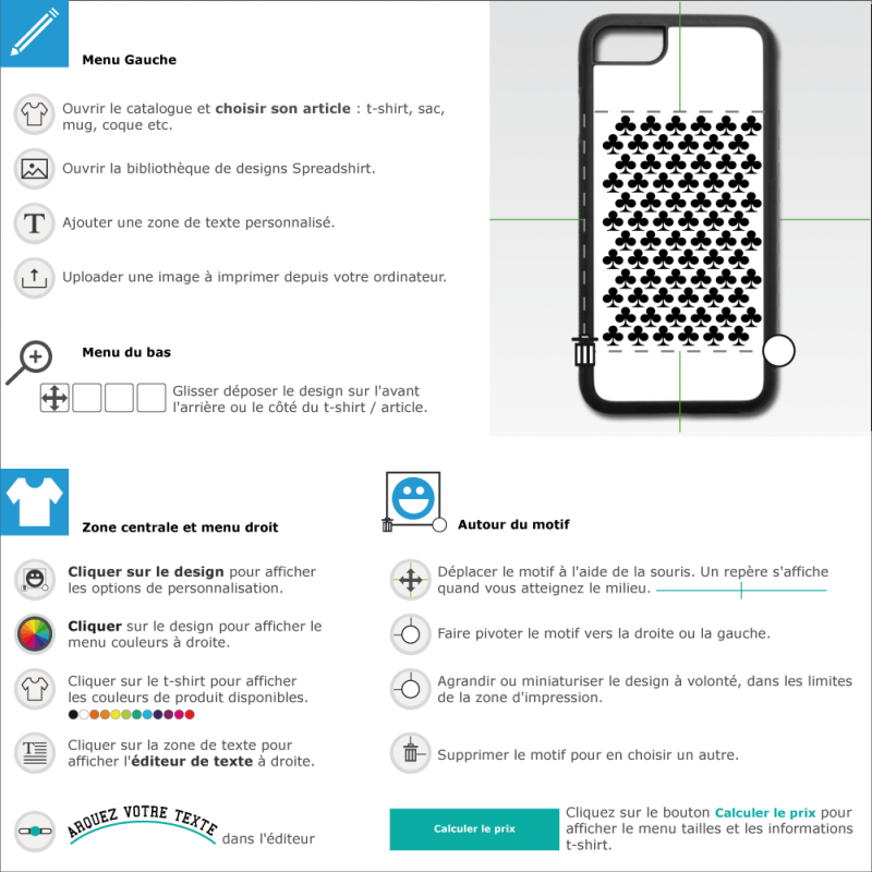 Crer une coque pour smartphone  trfle poker