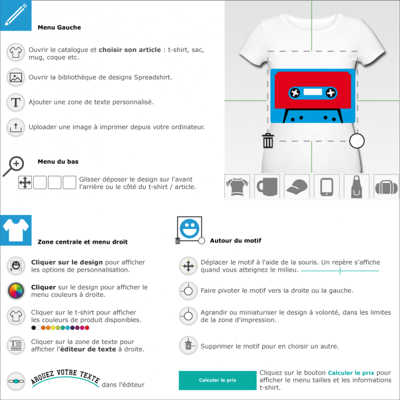 Crer un cadeau Cassette  crer et personnaliser en ligne 