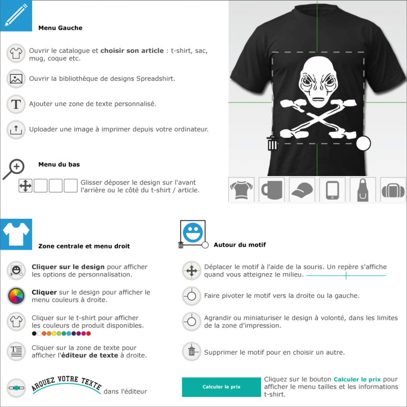 Personnaliser un tee shirt pirate alien  crer soi-mme 