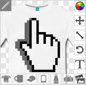 Cursor pointer à personnaliser et imprimer sur tasse, t-shirt, cadeau etc. dans le designer Spreadshirt.