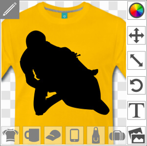 Motard tournant, un design uni en format vectoriel spécial impression de t-shirt, cadeau, accessoire.