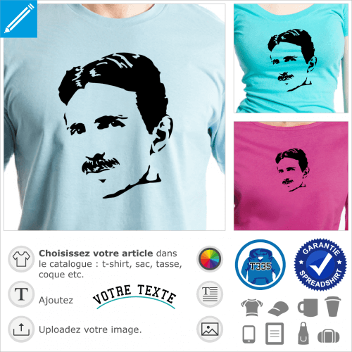 Nikola Tesla, portrait de l'inventeur gnial et patron des geeks.