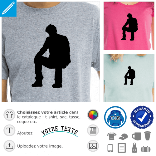 Sad Keanu en picto, meme, internet  personnaliser en ligne, crez un t-shirt geek original.