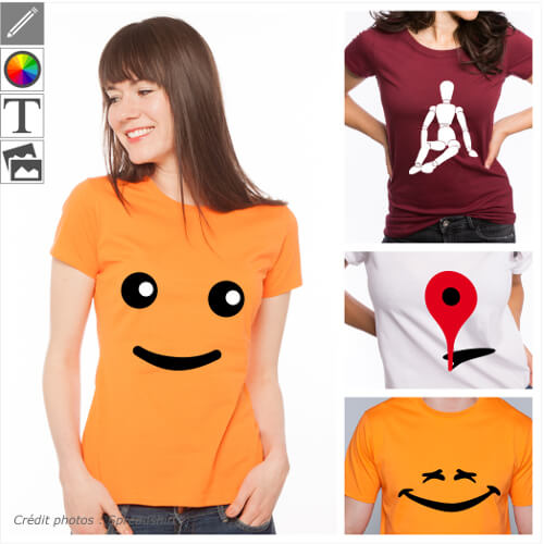 T-shirts illustration, illustrations et dessins à personnaliser et imprimer sur t-shirt.