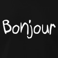 Bonjour, un design minimaliste crit  la main en typo personnalisable.