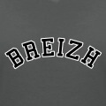 Breizh, motif Bretagne arqu et lettres 2 couleurs  personnaliser.