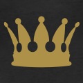 Couronne de roi lgante  imprimer en dor ou argent.