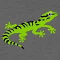 Gecko ray dessin de profil  personnaliser et imprimer soi-mme.