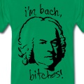 Bach Bitches, calembour avec portrait du compositeur.