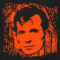 Imprimez un t-shirt Jack Kerouac. Design spcial impression claire sur fond noir.