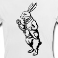 Lapin de Lewis Carroll redessin en format vectoriel.