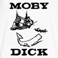 Moby Dick, illustration du clbre roman d'Herman Melville.