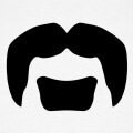 Moustache Rock dans le style Lemmy Kilmister.