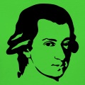 Mozart, portrait du compositeur.